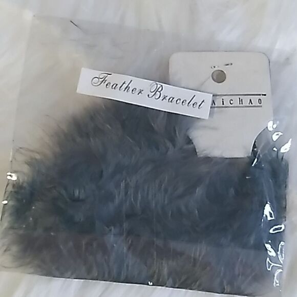 feather bracelets stackable indie sleaze hipster accessory 3 - Picture 6 of 13